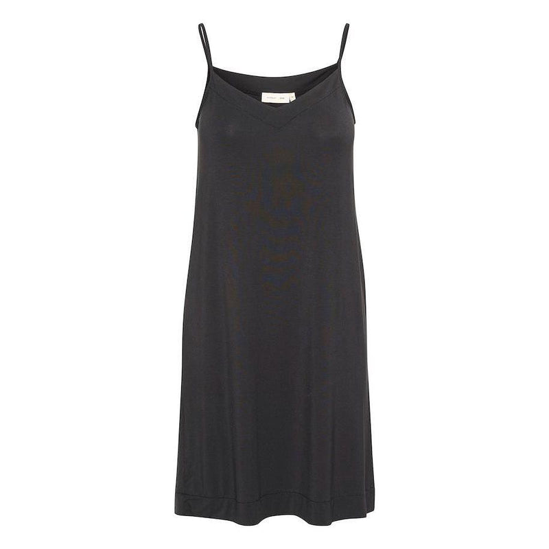 LilIW Base Slip Dress Black - AgathaBoutiqueLtd