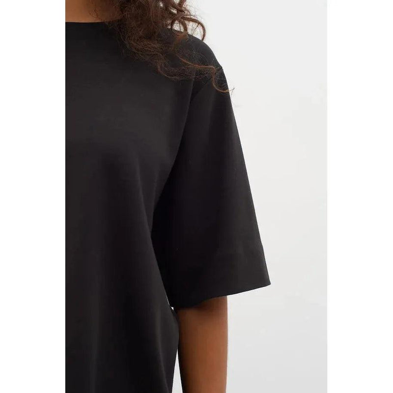 LukeIW Base Boxy Tee Black - AgathaBoutiqueLtd