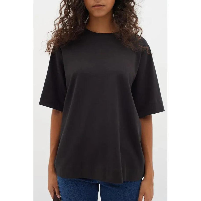 LukeIW Base Boxy Tee Black - AgathaBoutiqueLtd