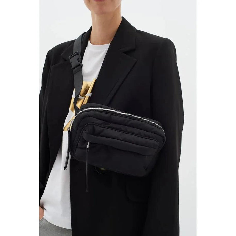 RohmeIW Bum Bag Black - AgathaBoutiqueLtd