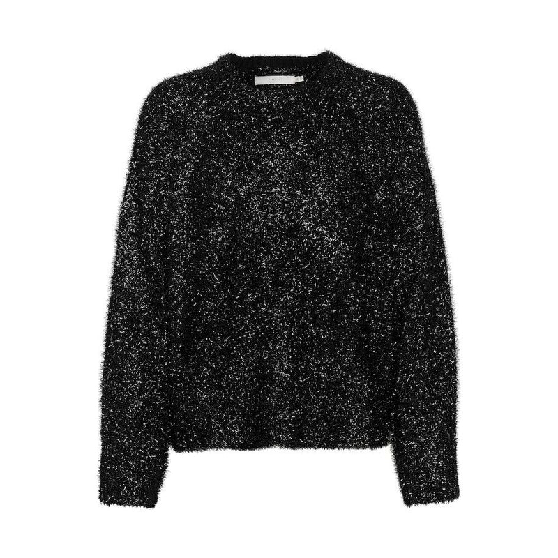 YelenaIW Metallic Yarm Pullover Black