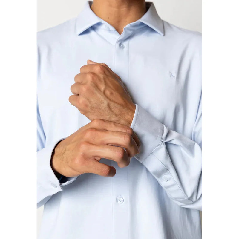 Clean Cut Copenhagen Formal Stretch Shirt Blue