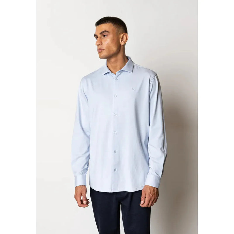 Clean Cut Copenhagen Formal Stretch Shirt Blue
