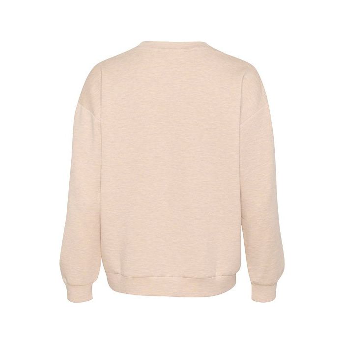 LaicentIW Vincent Melange Monogramme Sweatshirt Vanilla