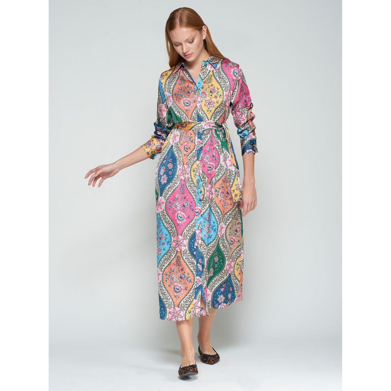 Amira Floral Multicolour Shirt Dress