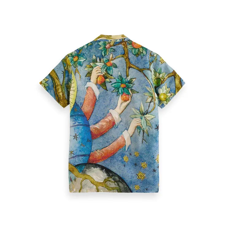 Scotch & Soda Short Sleeve Shirt Multi Colour