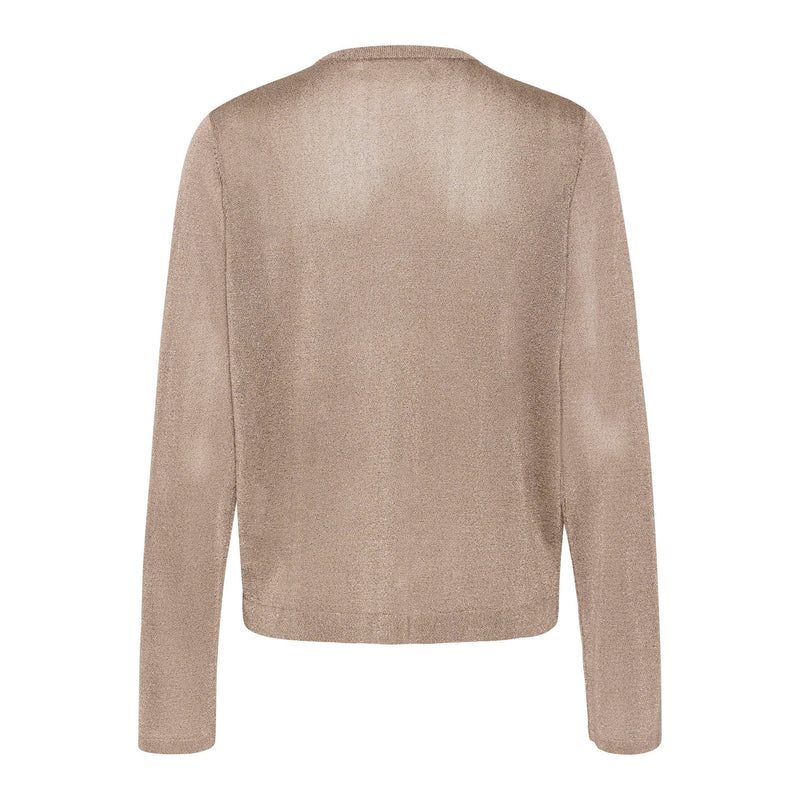 ThaniIW Metallic Thread Pullover Gold