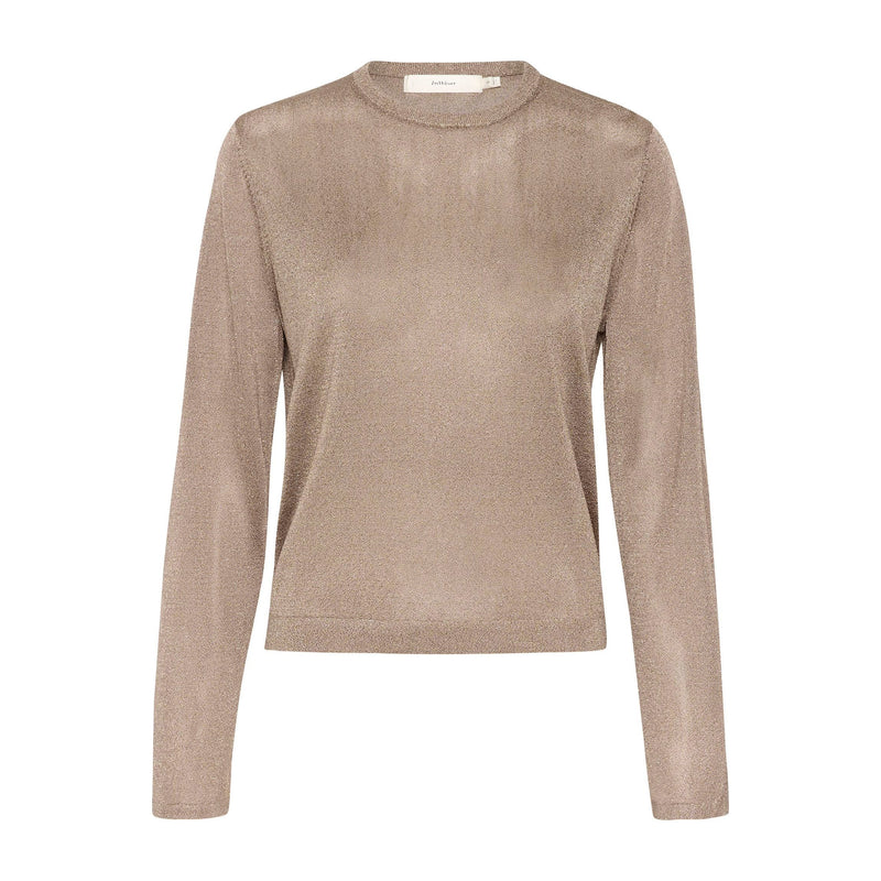 ThaniIW Metallic Thread Pullover Gold