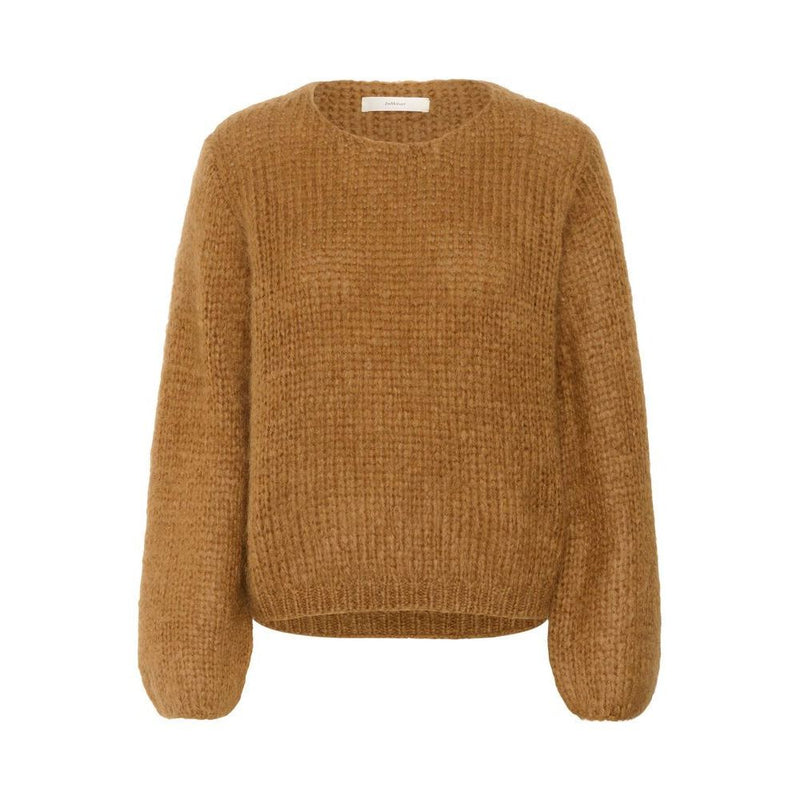 Jetra Mohair Wool Pullover Tobacco