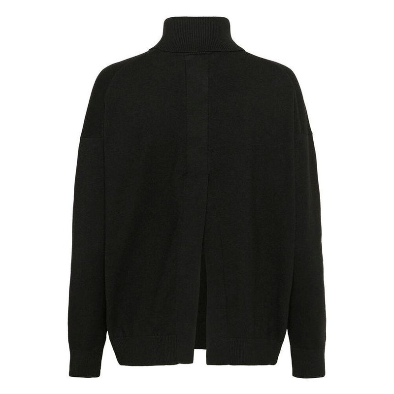 GleaIW Kellsie Turtleneck Jumper Black
