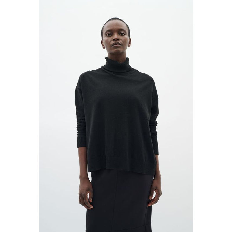 GleaIW Kellsie Turtleneck Jumper Black