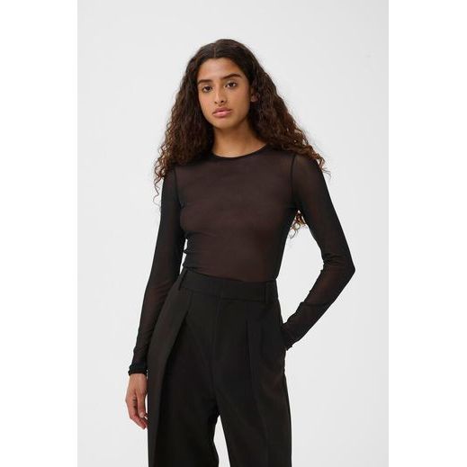 KAIAIW Long Sleeve T Shirt Black