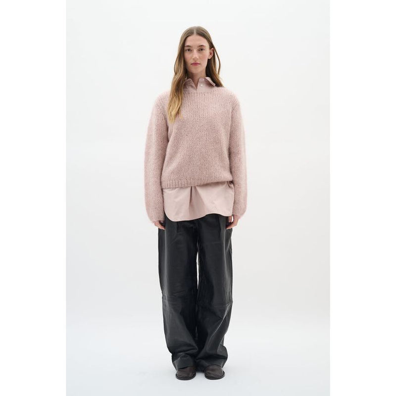 Jetra Mohair Wool Pullover blush pink