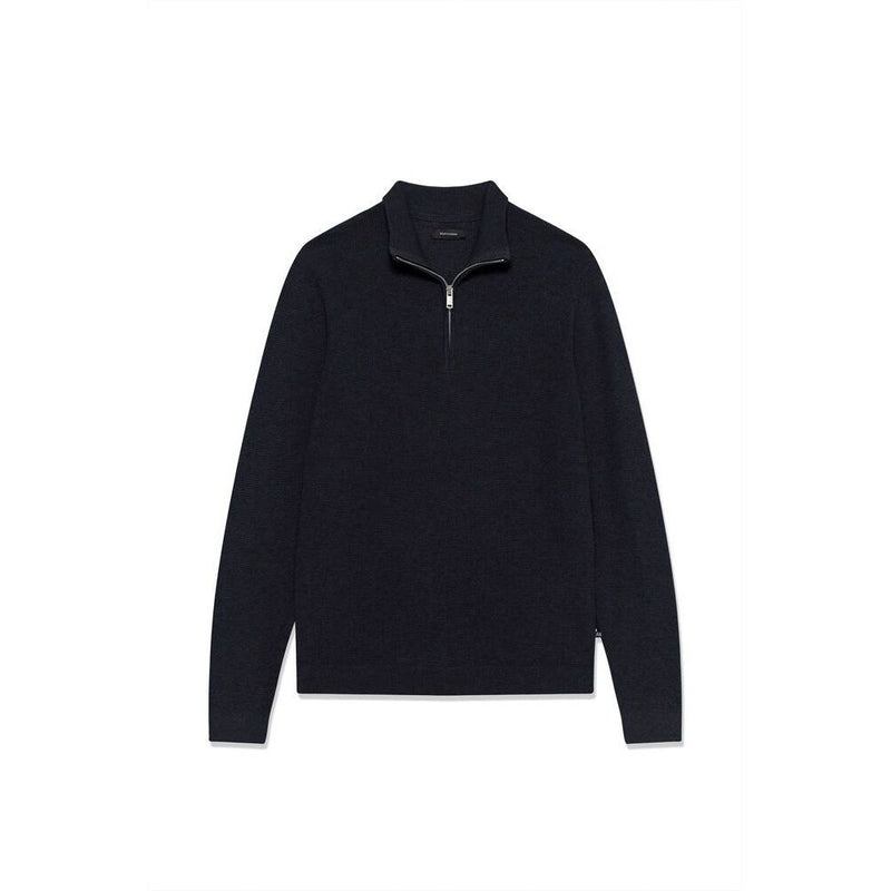 MAlagoon 3/4 Zip Knit Navy