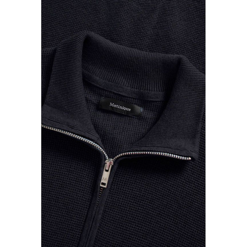 MAlagoon 3/4 Zip Knit Navy