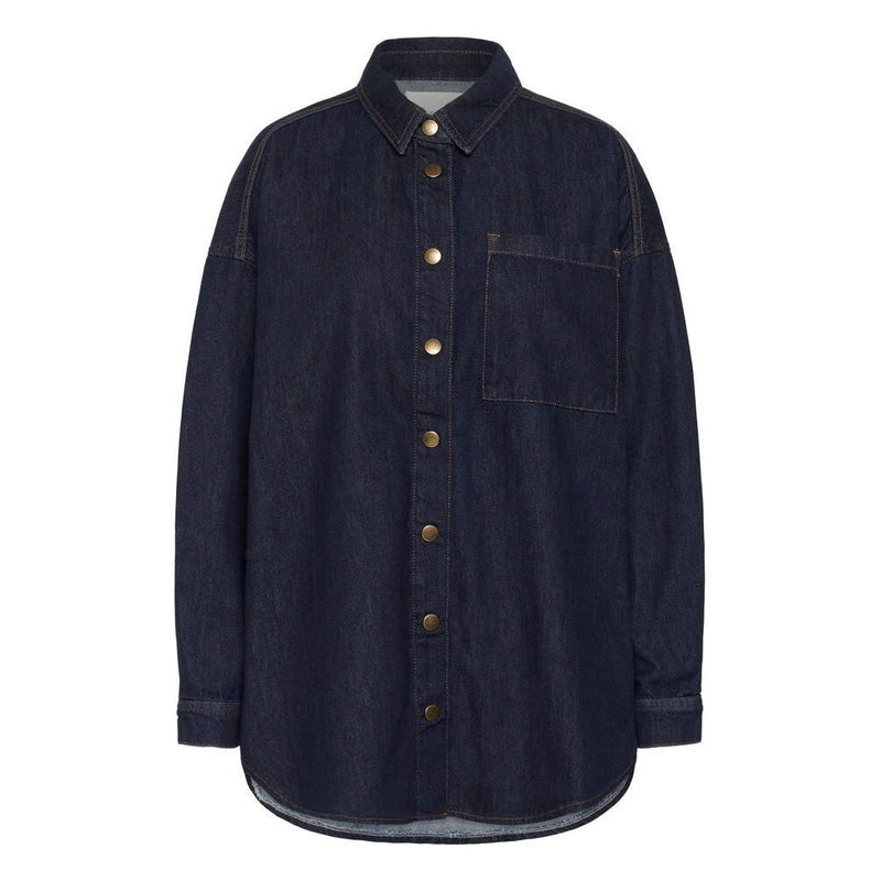 Malo 143 Shirt Dark Denim Blue