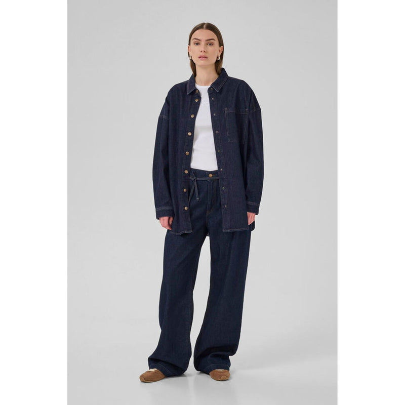 Malo 143 Shirt Dark Denim Blue