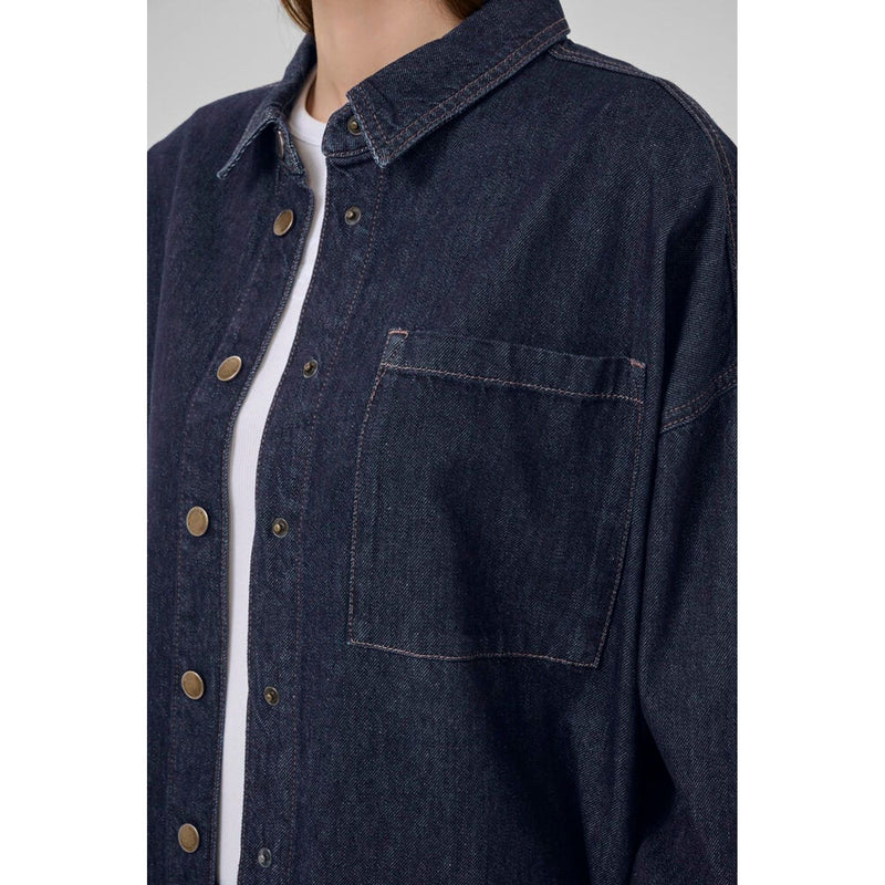Malo 143 Shirt Dark Denim Blue
