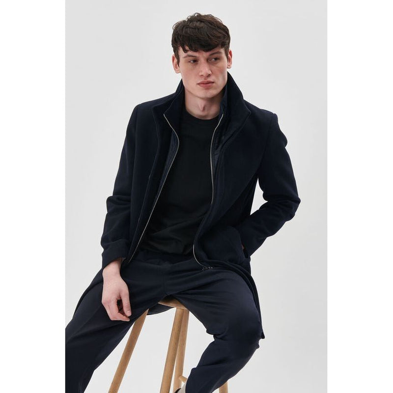 Harvey Coat Navy