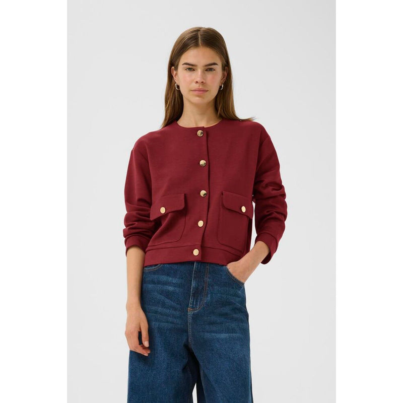 GidaIW Vincent Jacket Cabernet