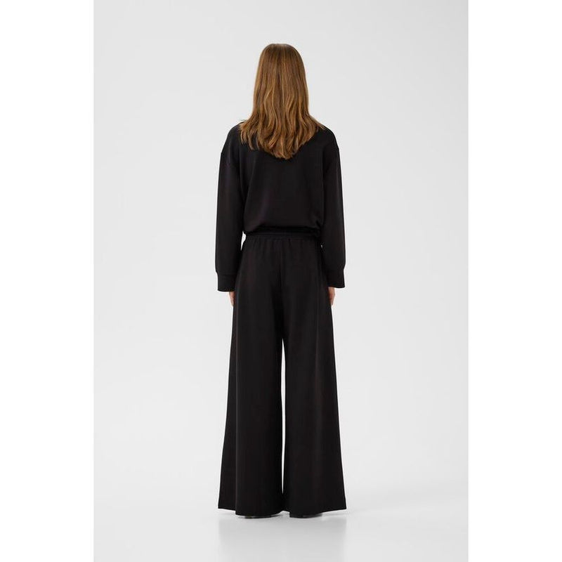 GidaIW Wide Leg Vincent Pants Black