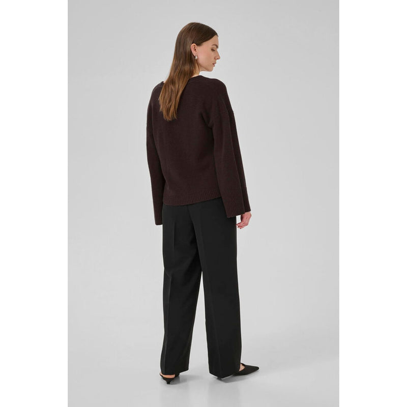 HuxiMW Knit Wool Cashmere Mix Cardigan
