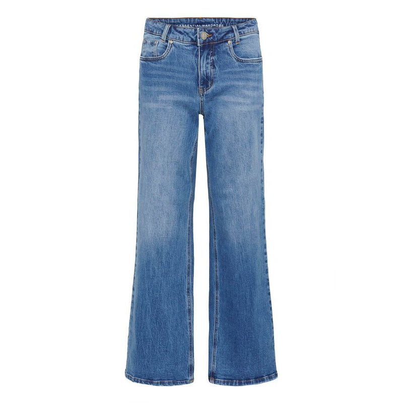 The MWLouis High Wide jean Mid Blue