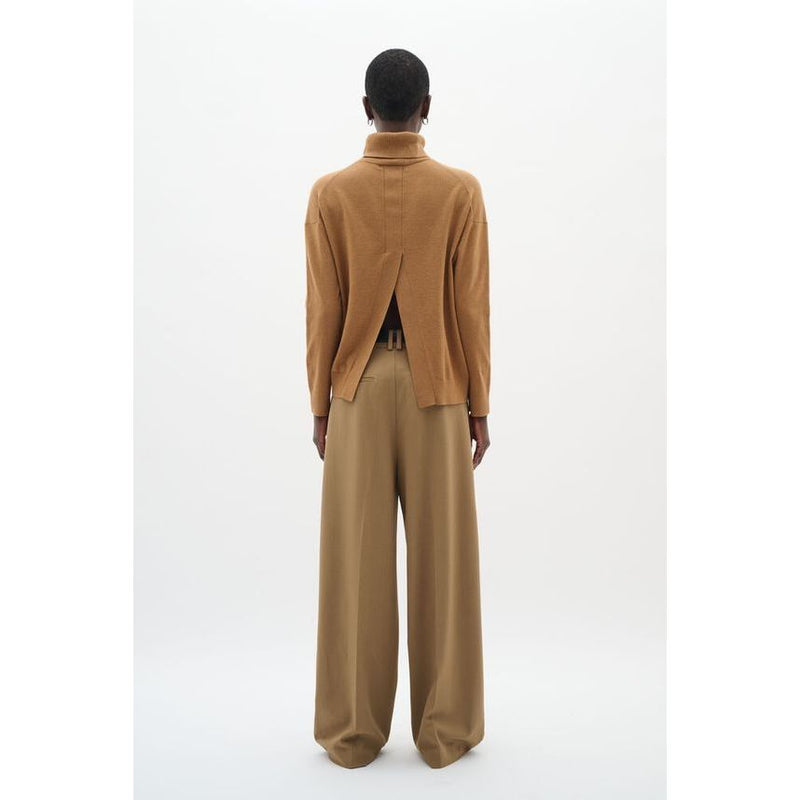 GleaIW Kellsie Turtleneck Jumper Tobacco