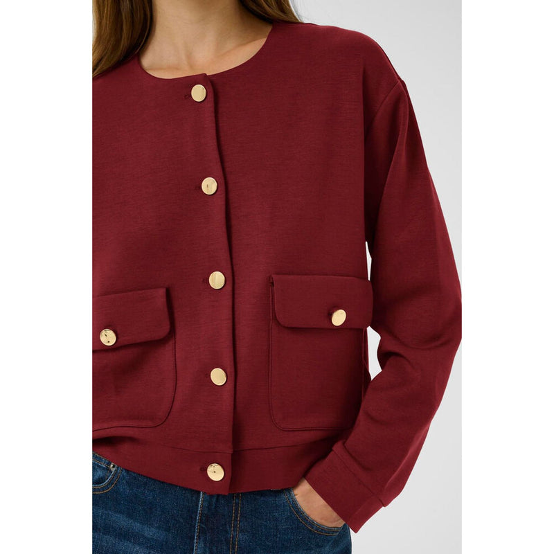 GidaIW Vincent Jacket Cabernet