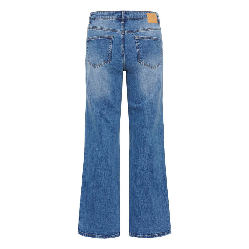 The MWLouis High Wide jean Mid Blue
