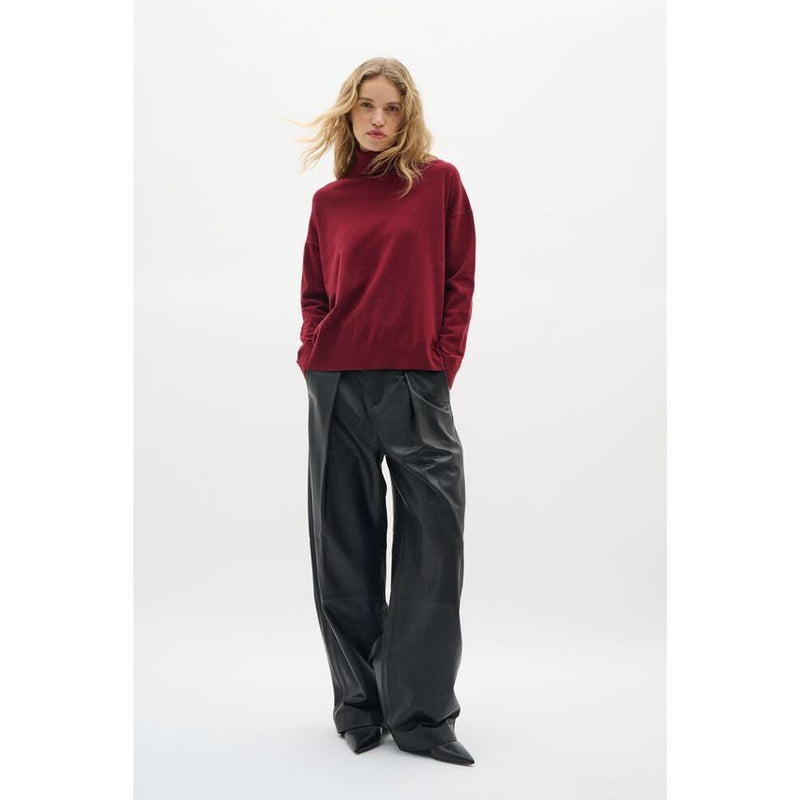 GleaIW Kellsie Turtleneck Jumper Cabernet