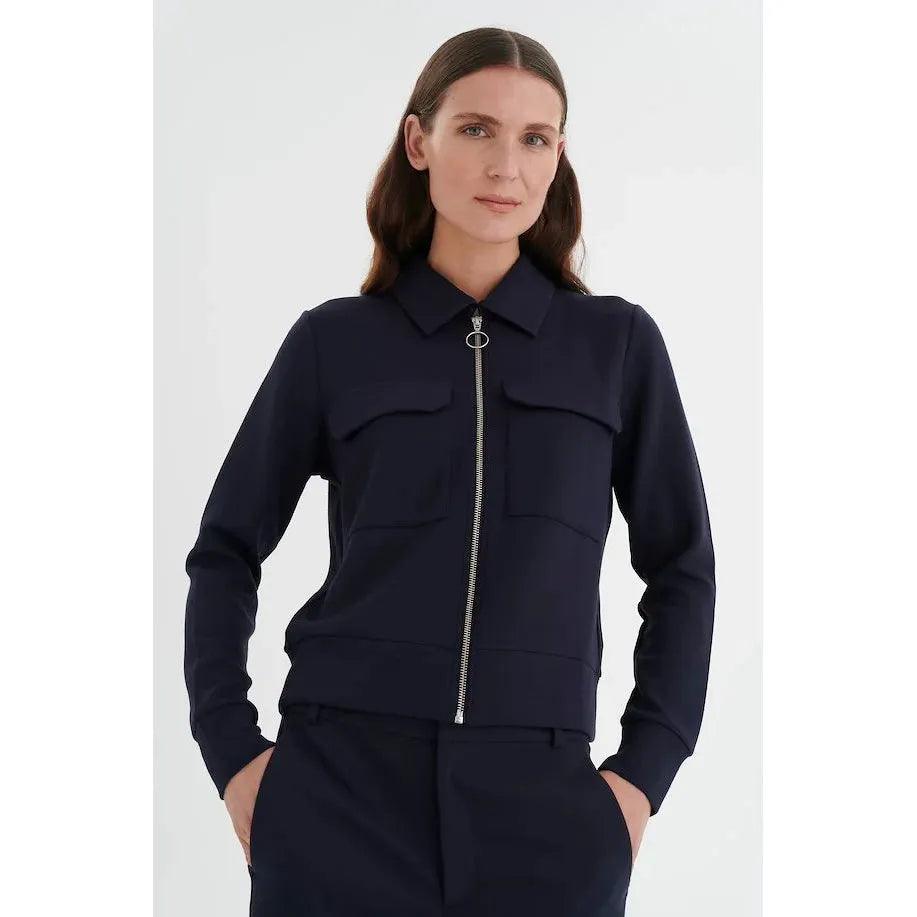 BecaIW Cardigan Navy - AgathaBoutiqueLtd