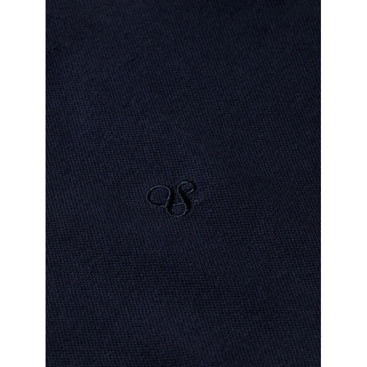 Scotch & Soda Logo Pique Polo Night