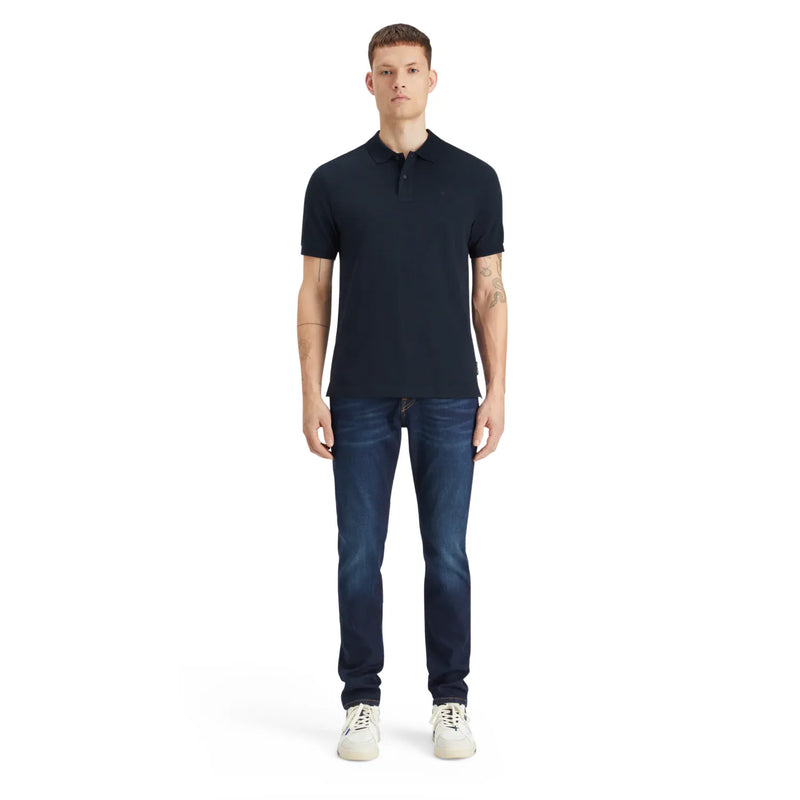Scotch & Soda Logo Pique Polo Night