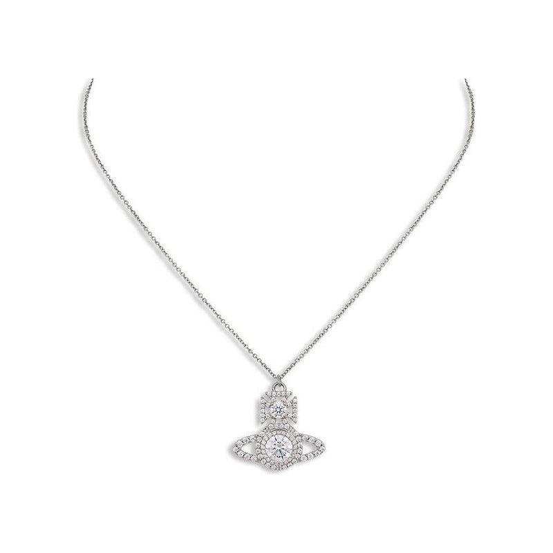 Norabelle Pendant Platinum/White