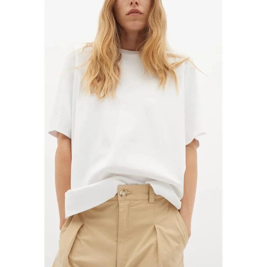 LukeIW Base Boxy Tee White - AgathaBoutiqueLtd