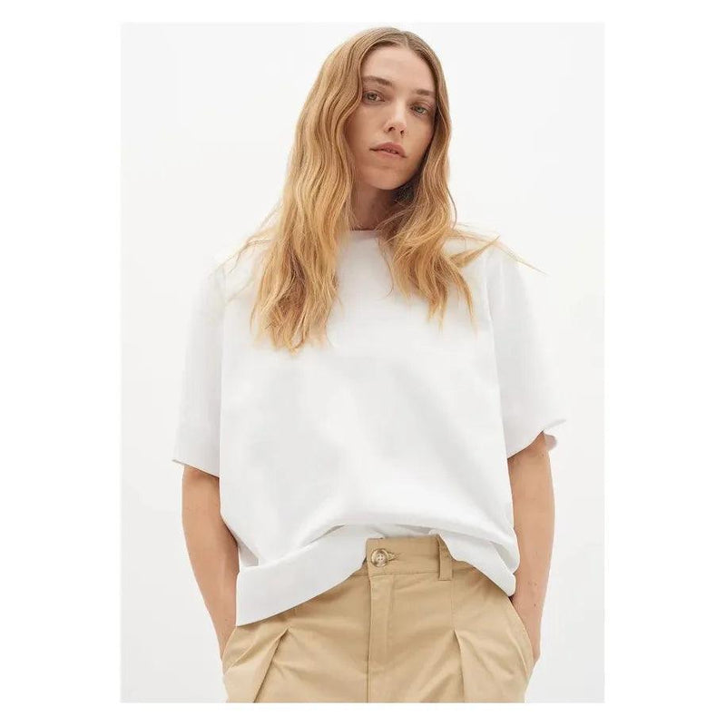 LukeIW Base Boxy Tee White - AgathaBoutiqueLtd