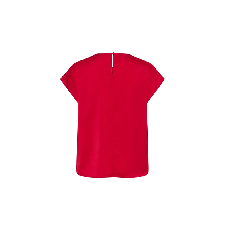 DanniIW Blouse Dark Red