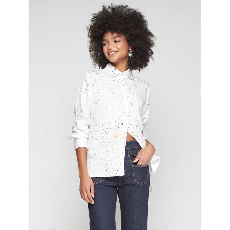 Vilagallo Madrid Stars Shirt Cream