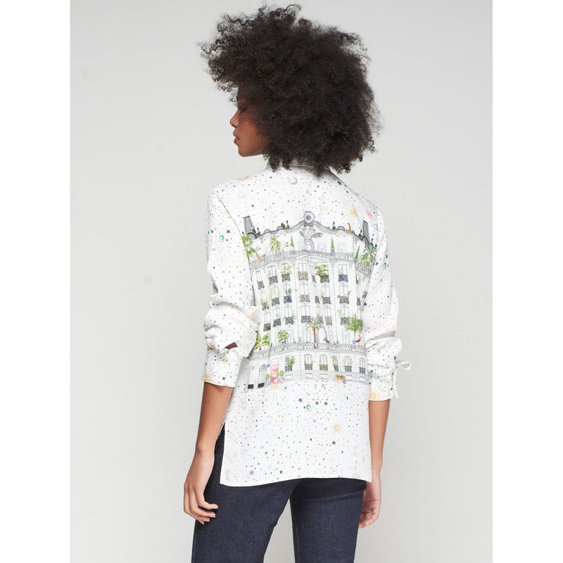 Vilagallo Madrid Stars Shirt Cream