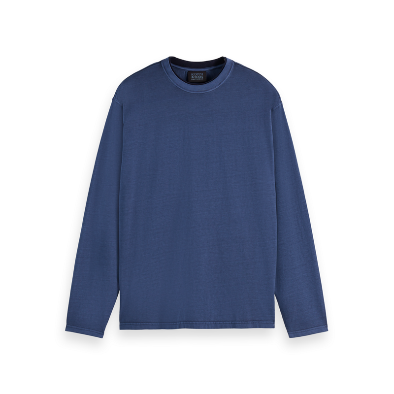 Scotch & Soda Long Sleeve T-Shirt Navy