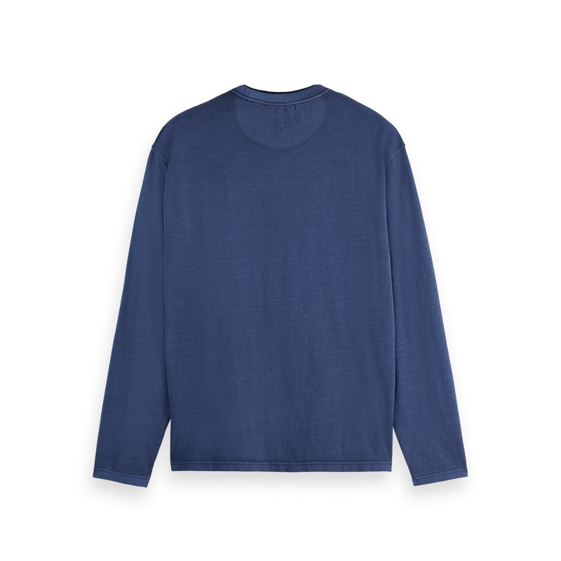 Scotch & Soda Long Sleeve T-Shirt Navy