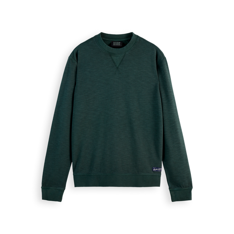 Structured Sweatshirt Green