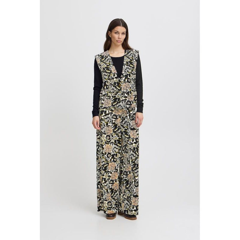 IREVELVA Floral Waistcoat Florals