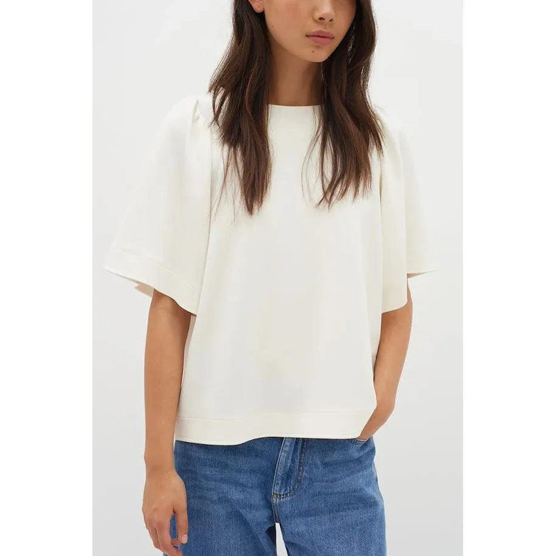 Leicent Top Whisper White - AgathaBoutiqueLtd