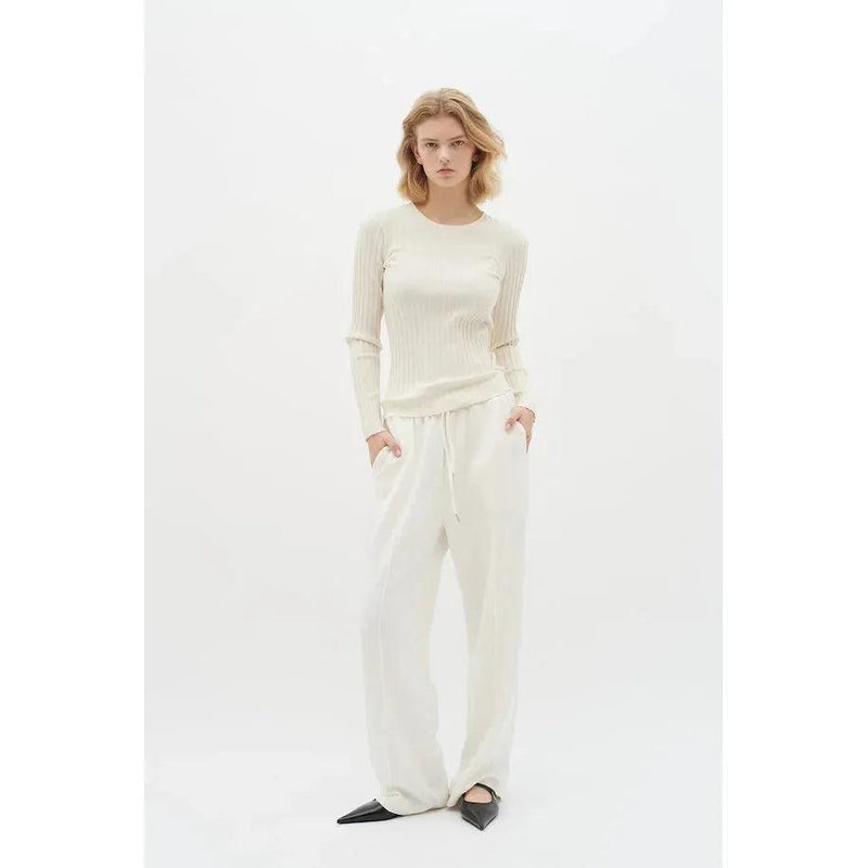 LeicentlW Pant White - AgathaBoutiqueLtd