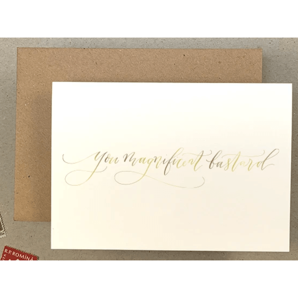 You Magnificent B'td Greetings Card - AgathaBoutiqueLtd